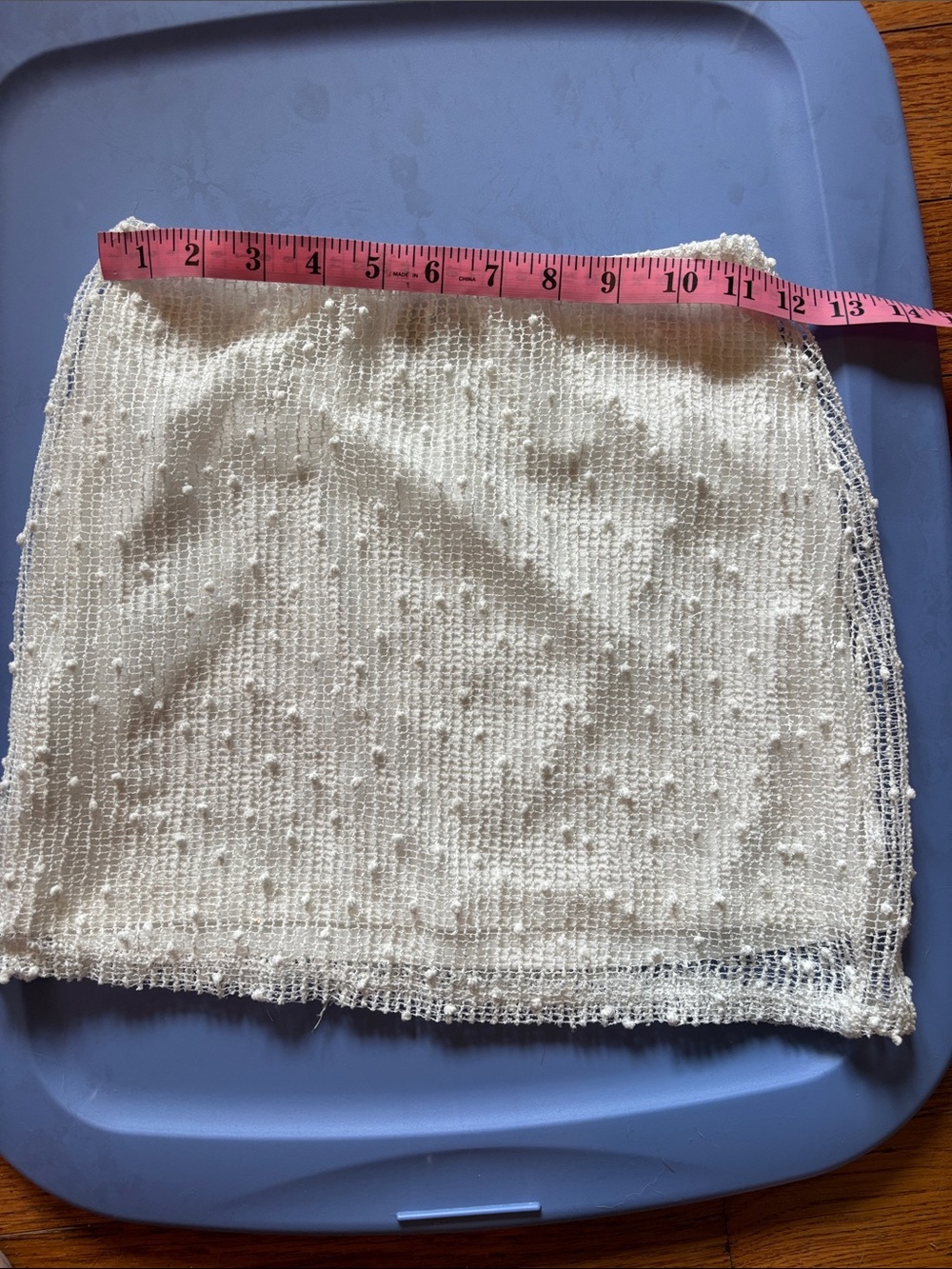 Princess Polly Cream Textured Knit Mini Skirt RR